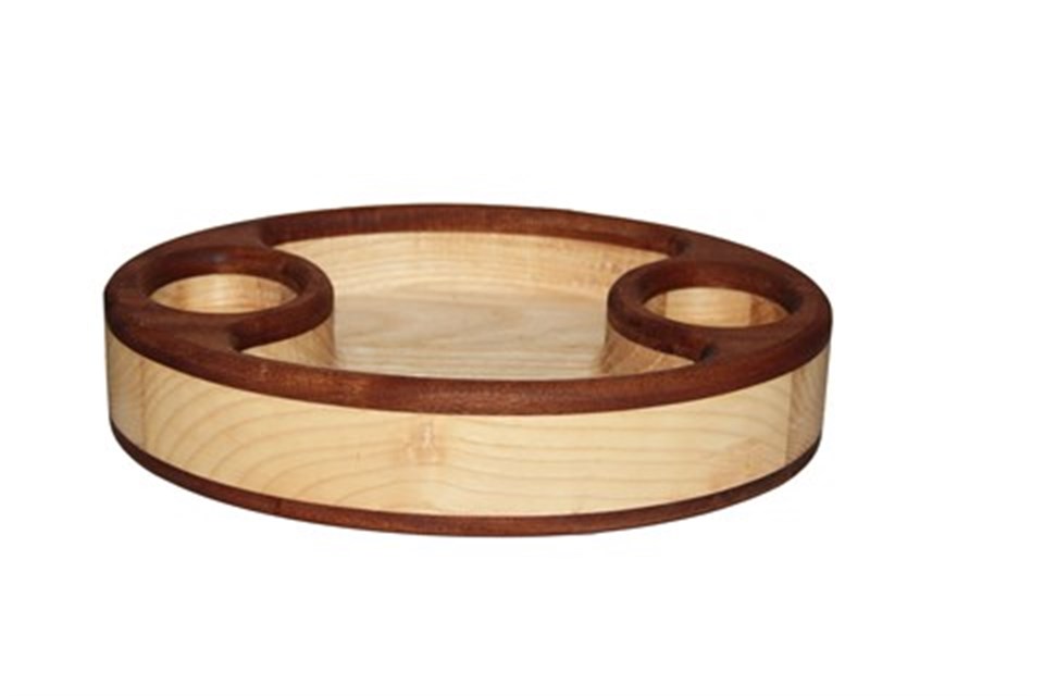 2 SOSLUKLU OVAL SUNUM