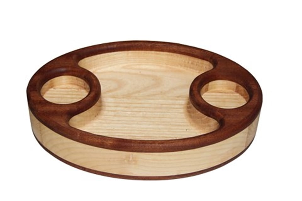 2 SOSLUKLU OVAL SUNUM