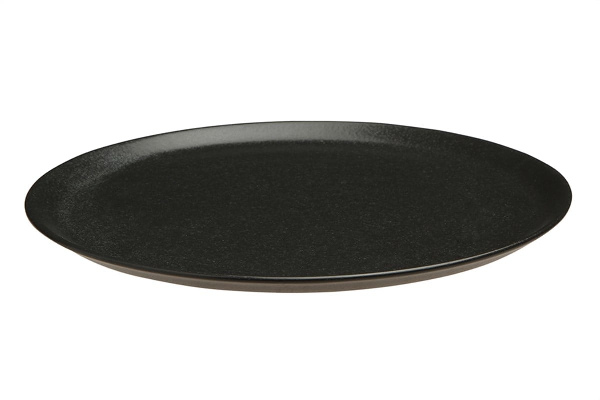 ALM.SEASONS SİYAH 18 CM.DÜZ TABAK