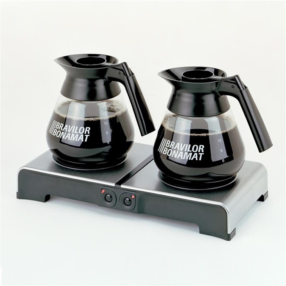 BRAVILOR HP 2 İKİLİ CAM POT ISITICI