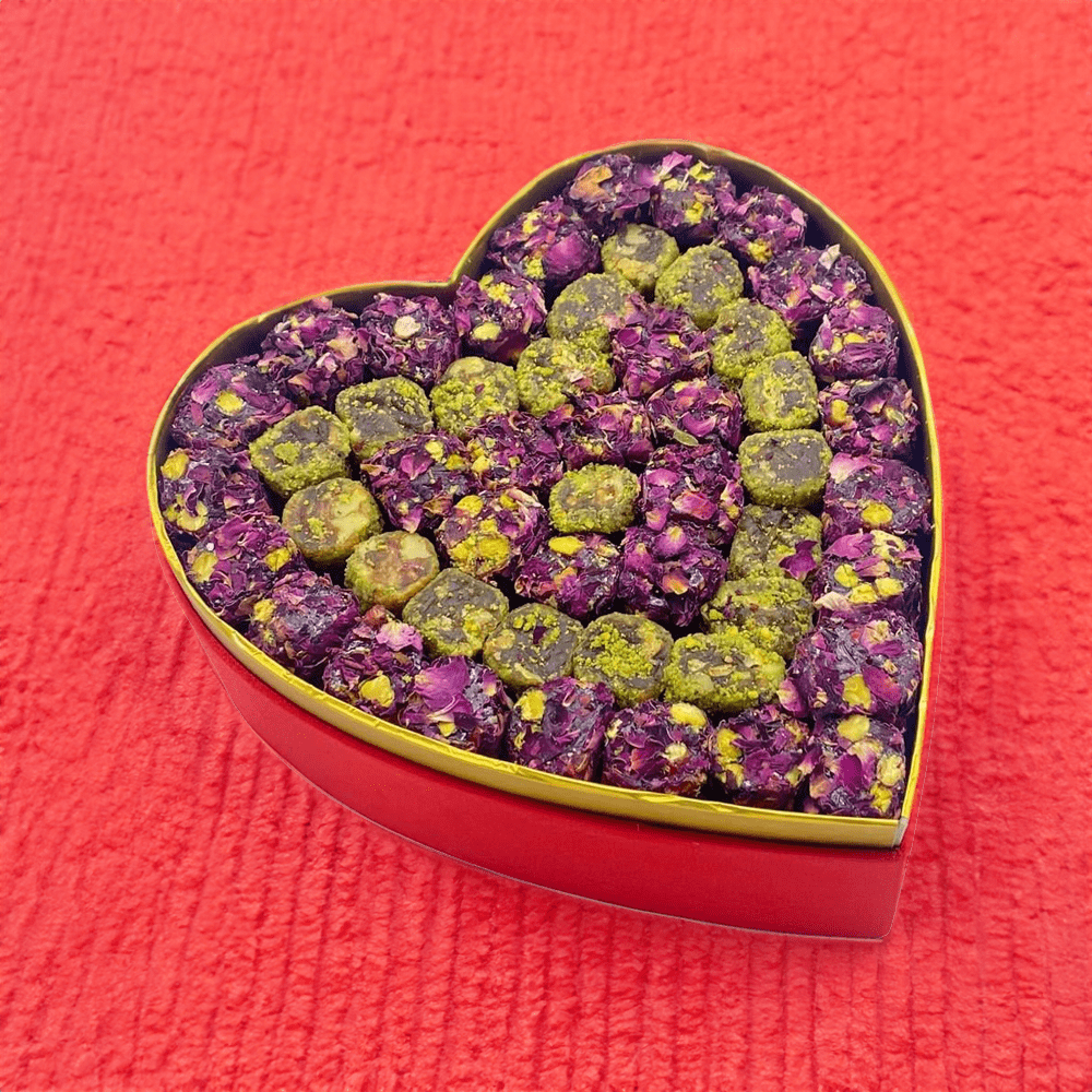 Anneler Günü Kalpli Kutu Special Lokum