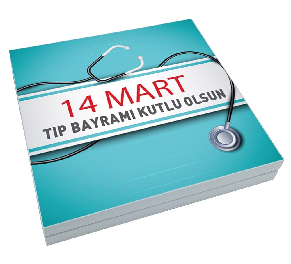 14 Mart Tıp Bayramı Hediye Madlen Çikolata