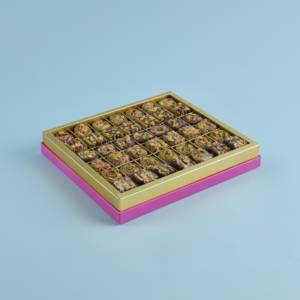 Baklava Lokum ve Şerit Lokum Serisi Osmanlı Kutu