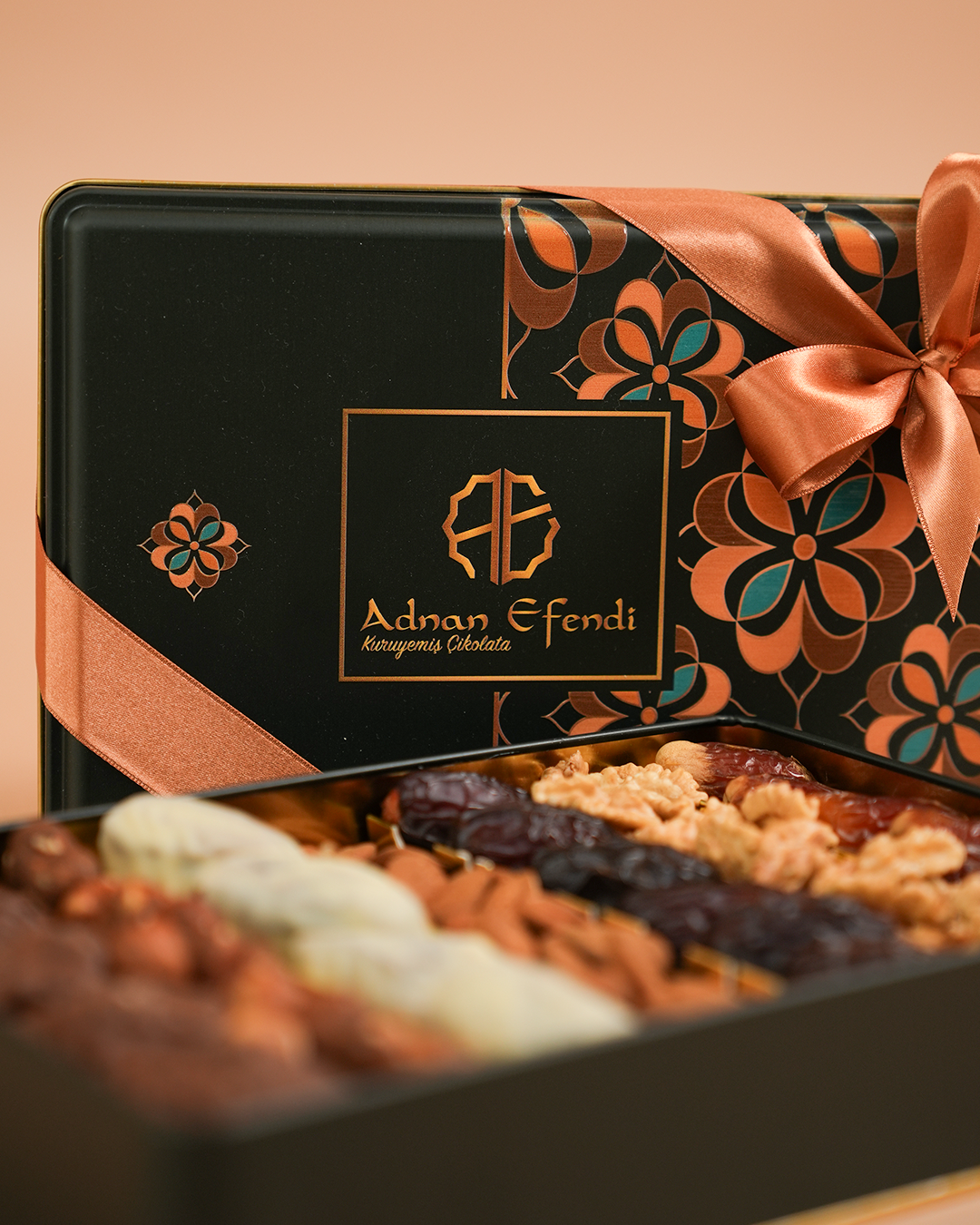 Adnan Efendi Premium Hurma Paketi Metal Kutu
