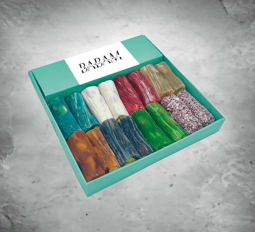 Babalar Günü Meyveli Antep Fıstıklı Fitil Lokum