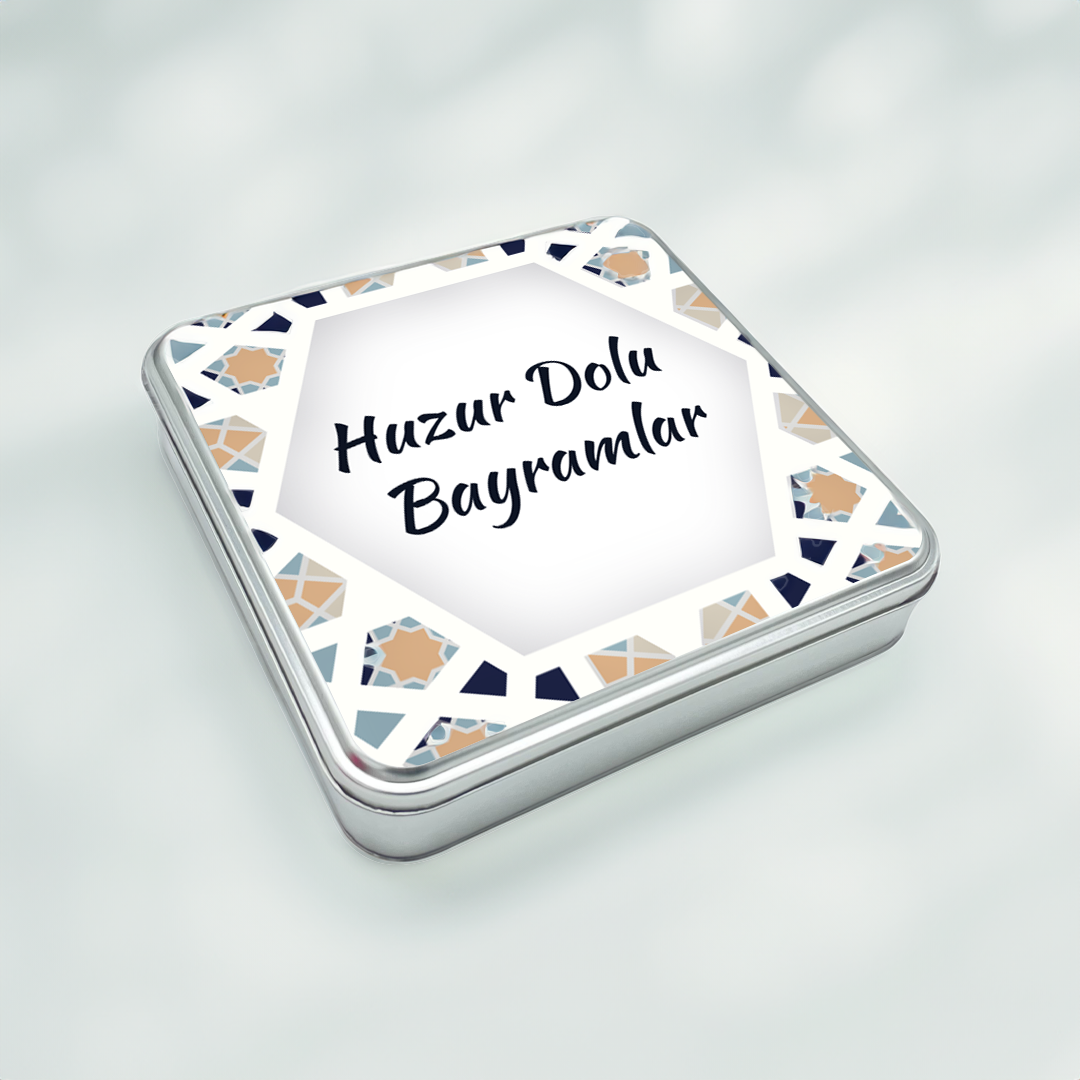 Bayram Hediyesi Baklava Lokum Kutusu