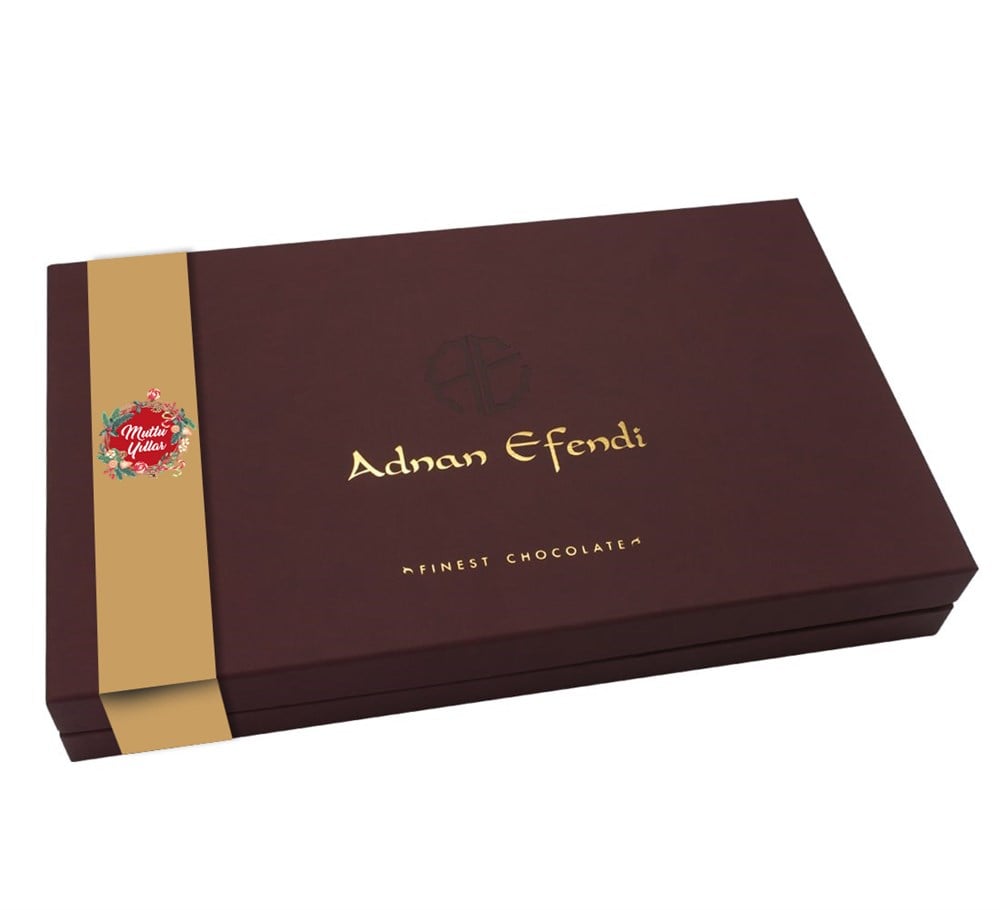 Adnan Efendi Özel Yılbaşı Hediyesi Çikolata Kutusu 2500gr