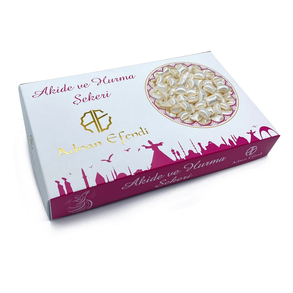 Akide Şekeri Beyaz Naneli 400 gr.