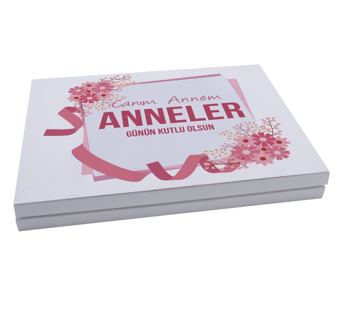 Anneler Günü Özel Hediyelik Kutu Çikolata Madlen Çikolata (72 Adet)