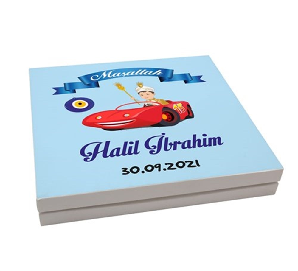 Araba Desenli Sünnet Çikolatası 32 Adet