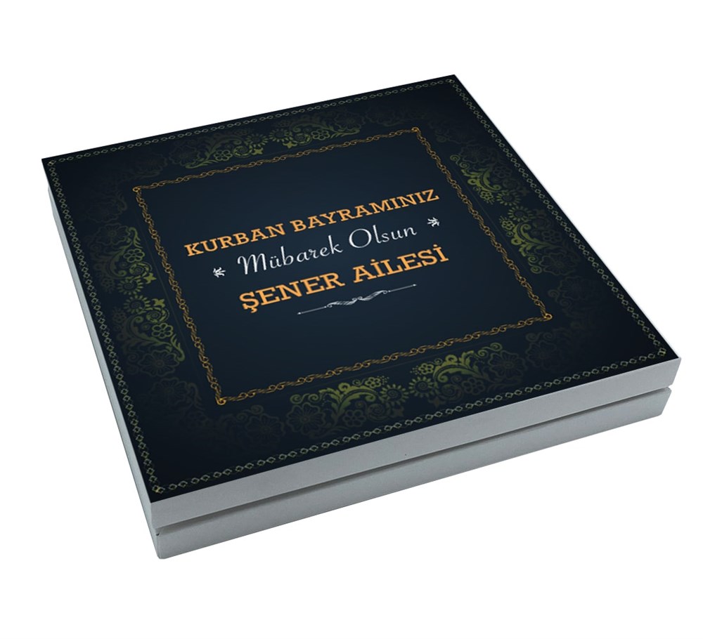 Avangard Desenli Kurban Bayramı Special Çikolata