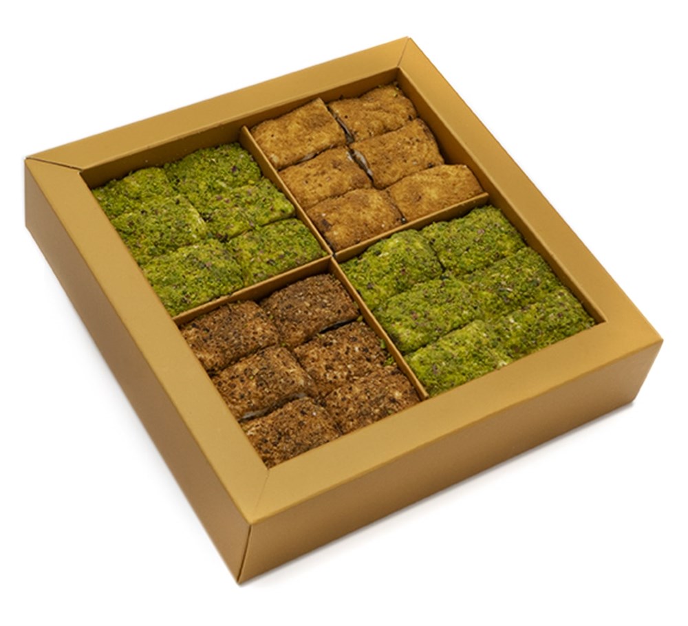 Hediyelik Fuşya Kutu Baklava Lokum