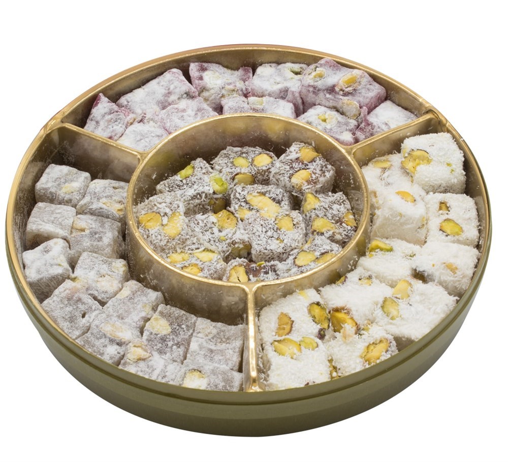 Hediyelik Karışık Çifte Kavrulmuş Lokum 314gr.