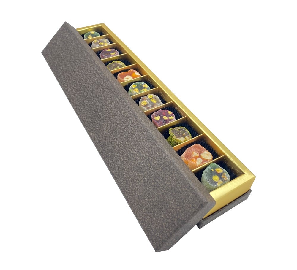 Hediyelik Karışık Special Lokum Deri Kutu