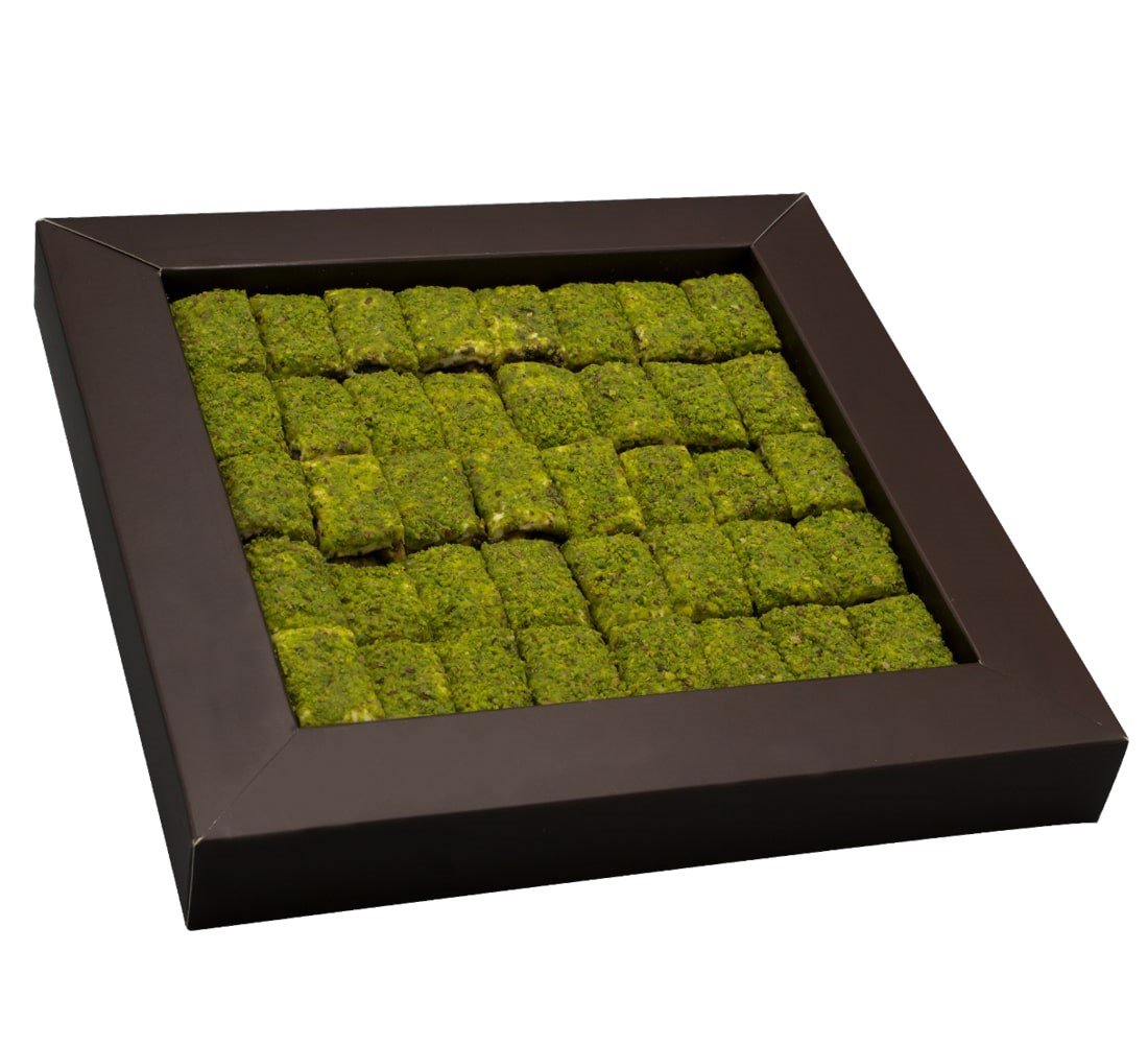 Hediyelik Kutu Lokumlar, Antep Fıstıklı Baklava Lokum 824gr.