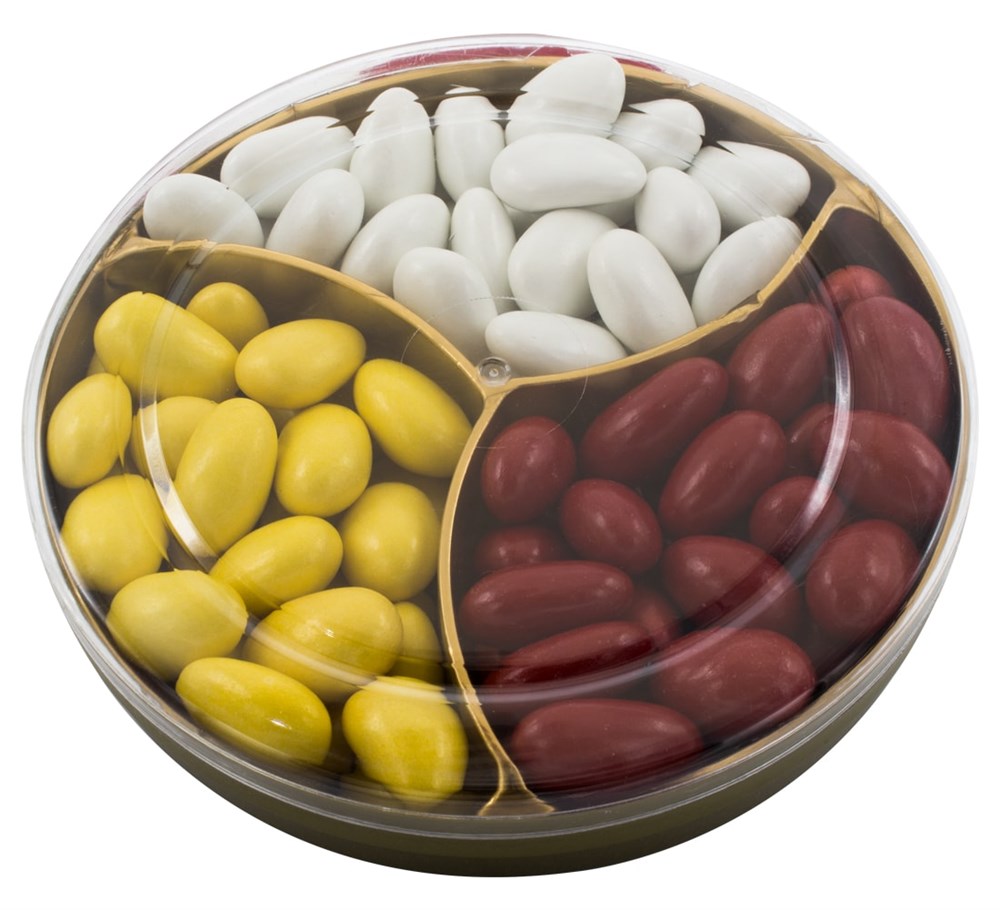 Hediyelik Üç Renk Bademli Draje 430gr.