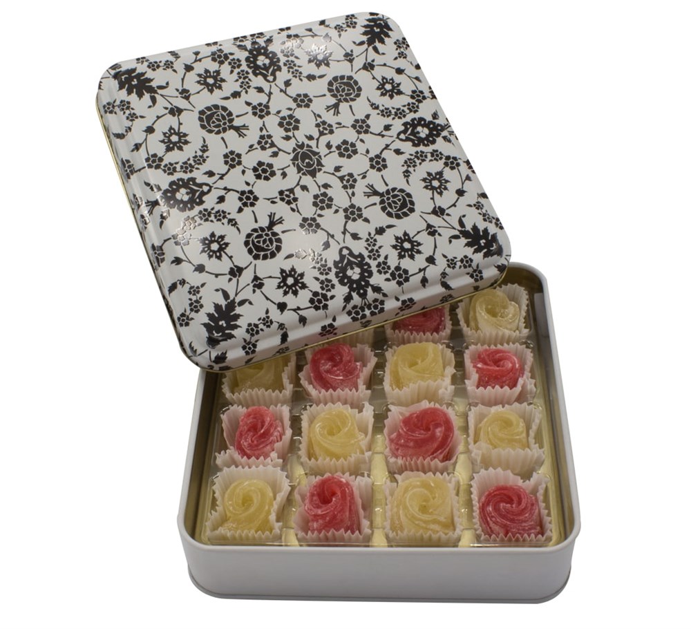 Metal Kutu Gül-i Şah Lokum 420gr.