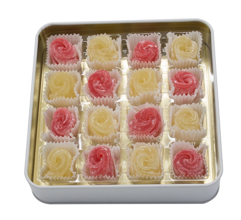 Metal Kutu Gül-i Şah Lokum 420gr.