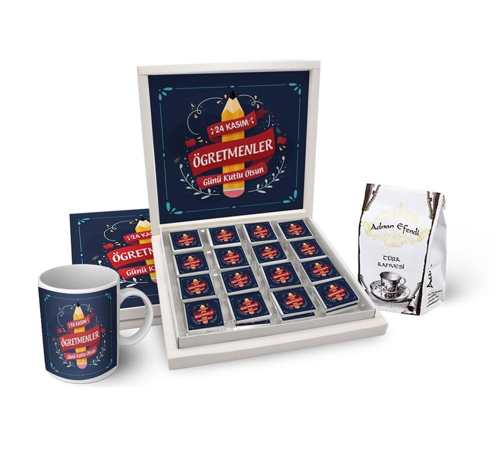 Öğretmenler Gününe Özel Madlen Hediye Paketi (3 Çeşit Tek Paket)