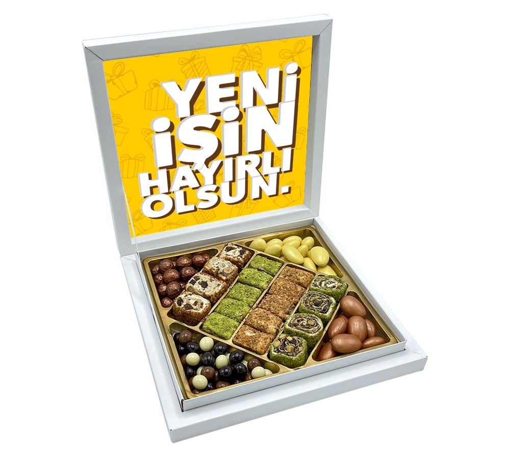 Yeni İş Tasarımlı Sunum Kutulu Special Şerit Lokum & Draje