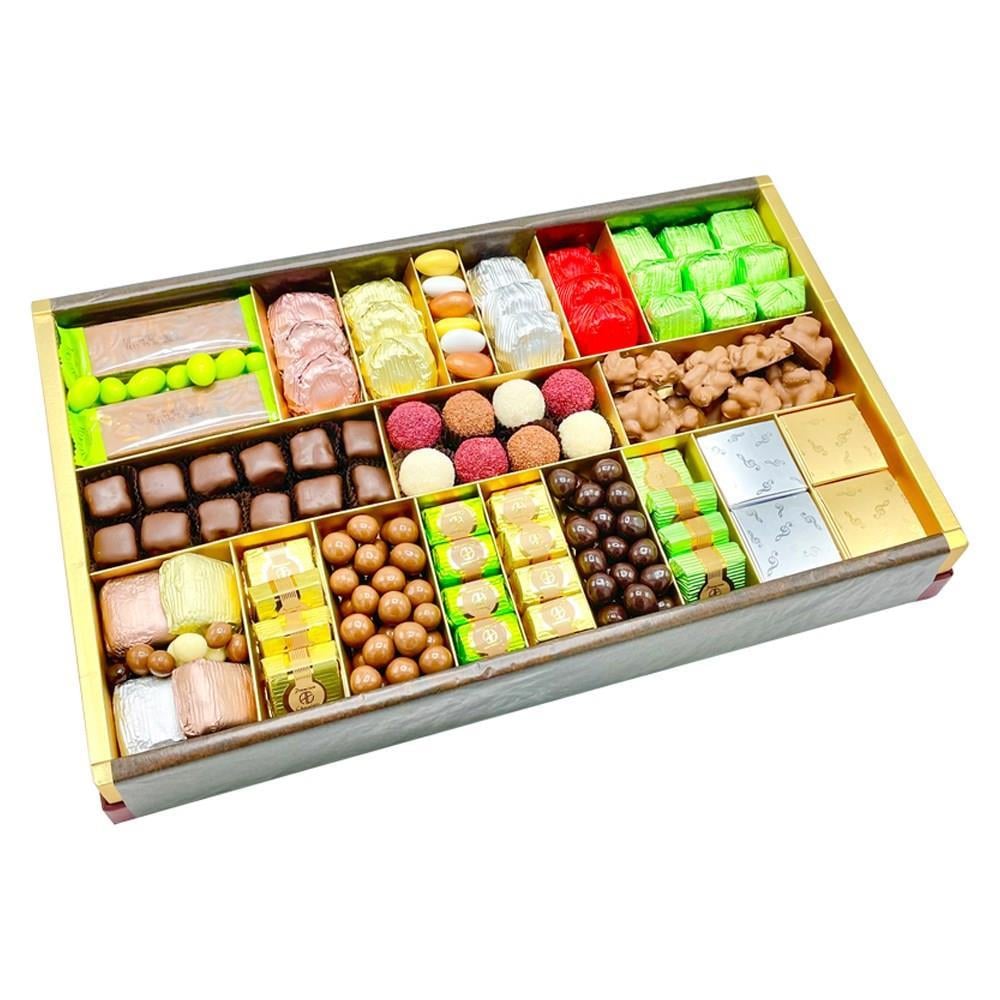 Yılbaşı Çikolataları Hediyelik Çikolata Premium Deri Kutu