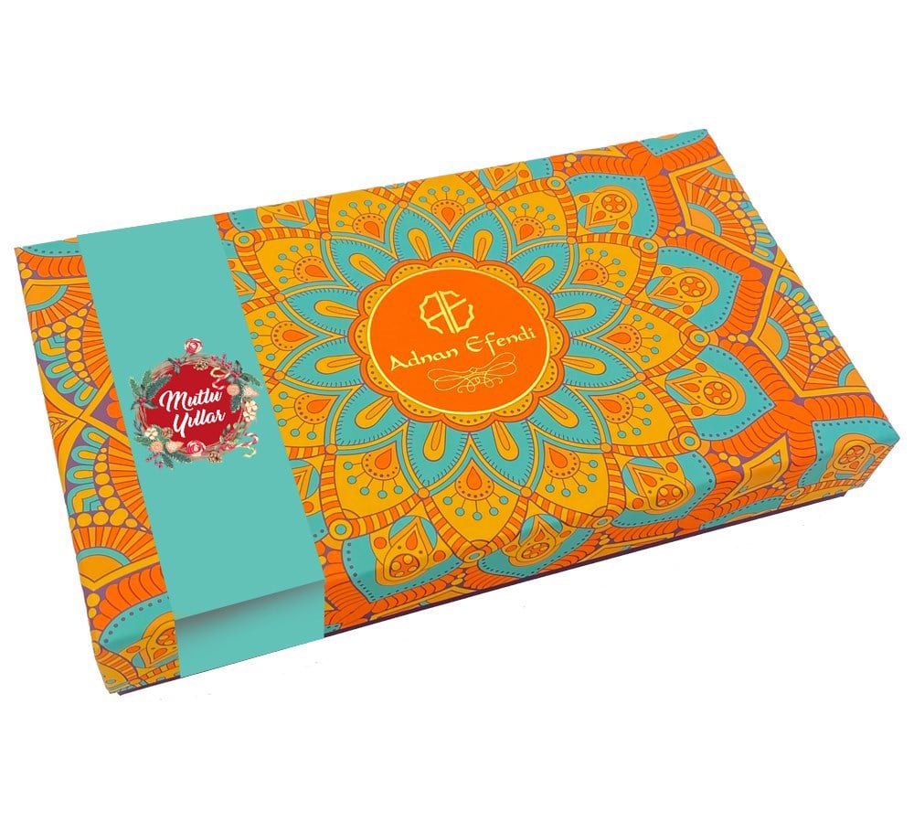 Yılbaşı Hediyesi Hediyelik Special Çikolata Mandala Kutu