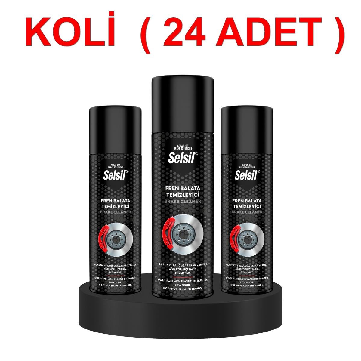 Selsil Fren Balata Temizleyici Sprey 500ml - Şeffaf - Koli İzolasyon Malzemesi SELSİL