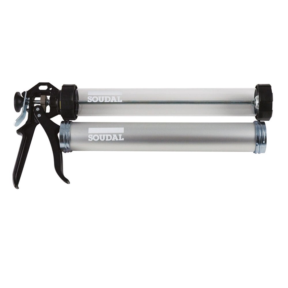 Sosis Tabancası 600Ml Çift Tüplü - Soudal Silikon Tabancası Soudal