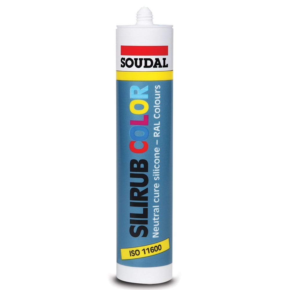 Soudal Silirub Color Nötr Dış Cephe Silikon Kartuş 310Ml Dış Cephe Silikonu Soudal