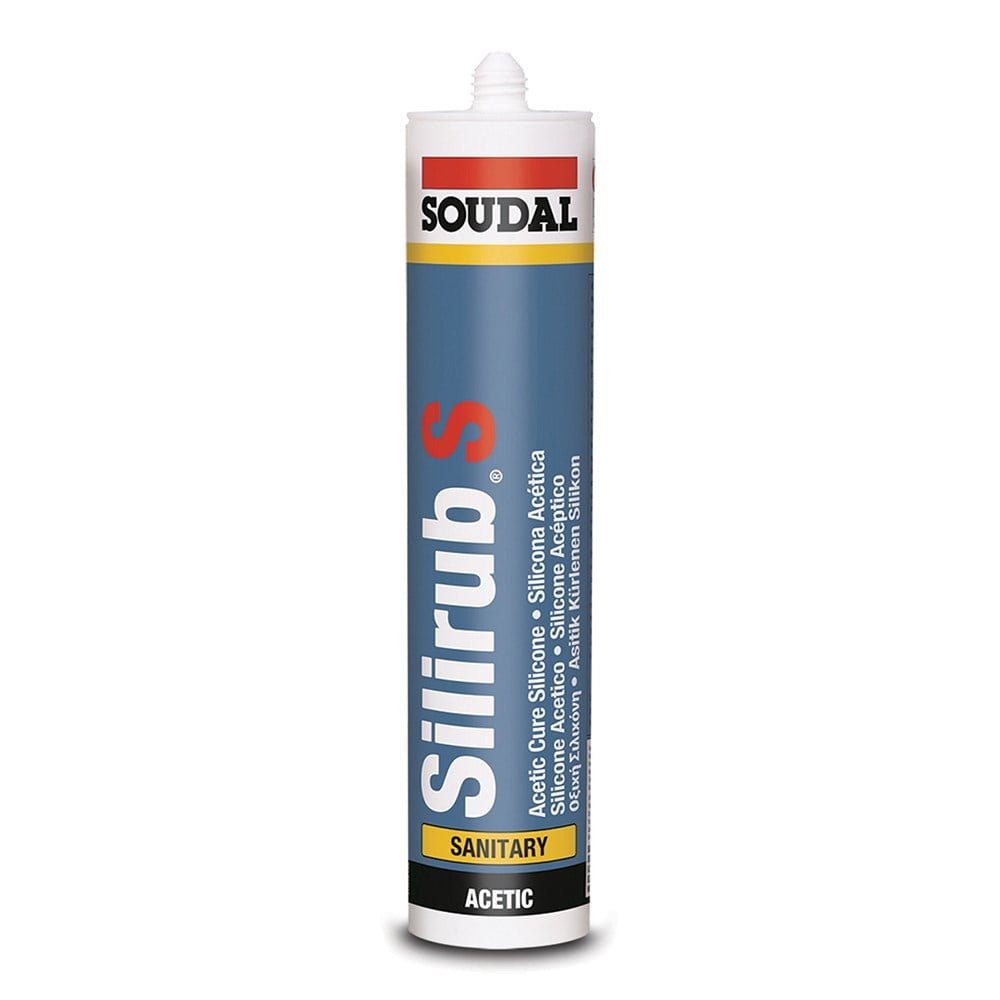 Soudal Silirub S Genel Amaçlı Silikon Kartuş 280Ml Genel Amaçlı Silikon Soudal