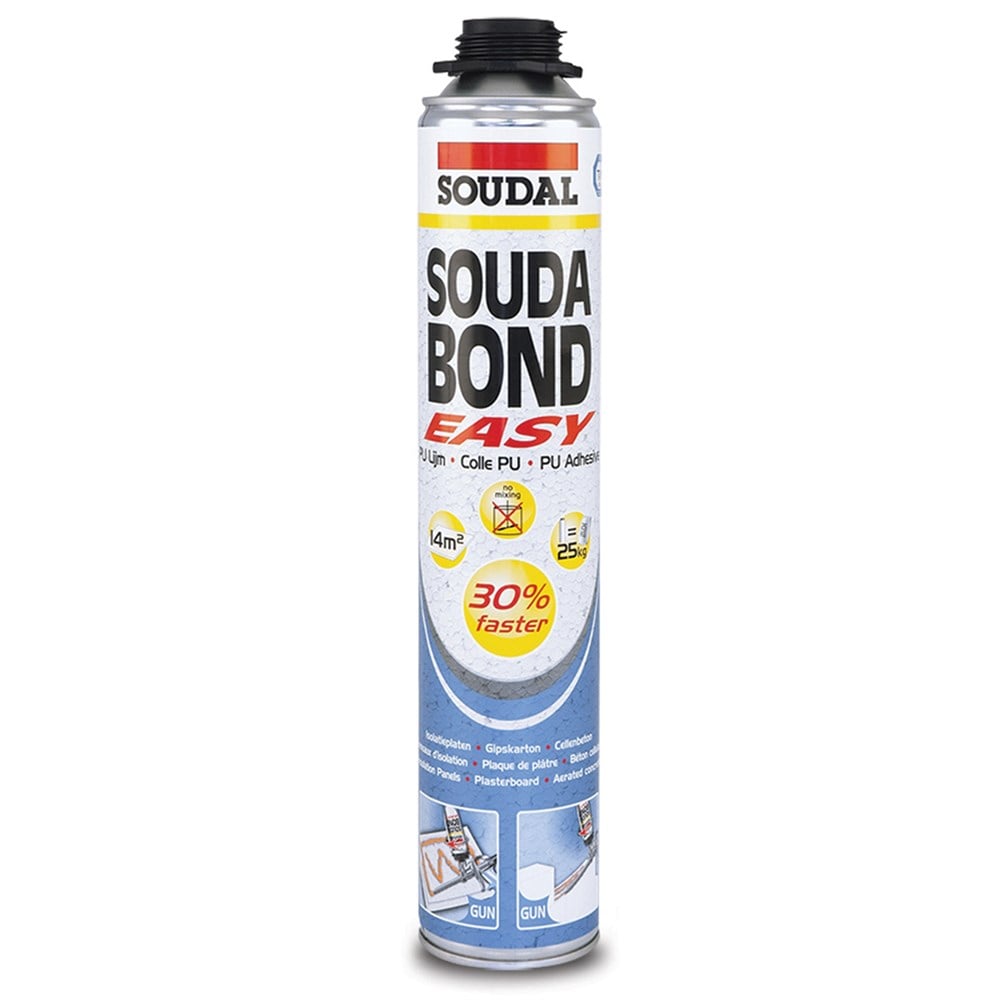 Soudal Soudabond Easy Gun 750Ml  Turuncu Poliüretan Köpük Soudal