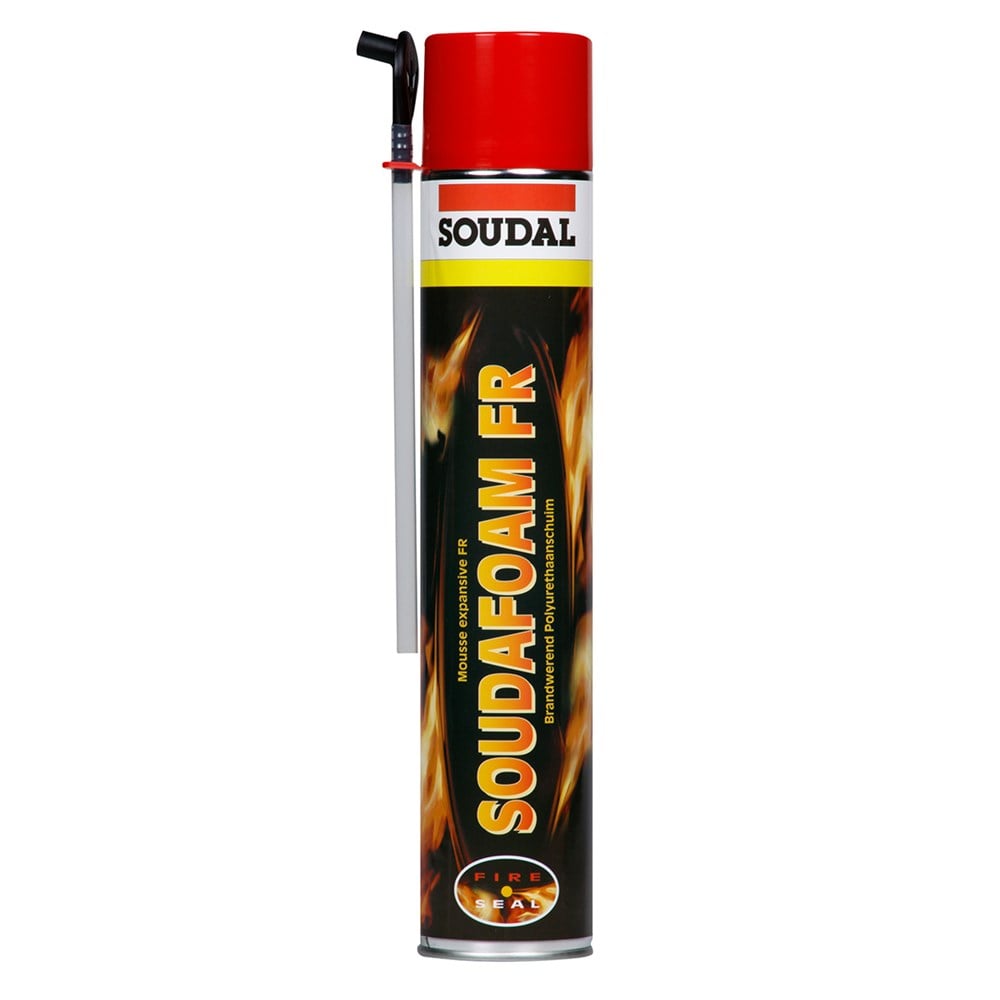 Soudal Soudafoam Fr Manuel 750Ml  Kırmızı Poliüretan Köpük Soudal