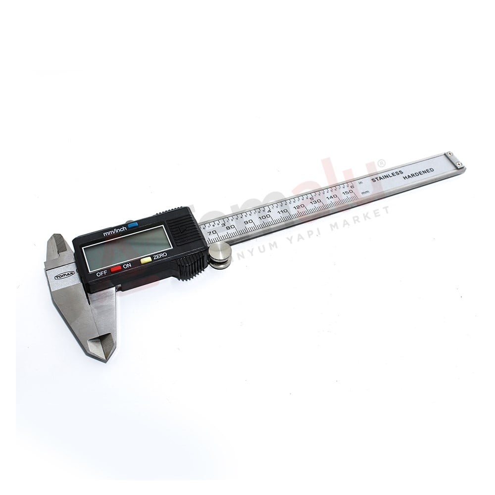 TOMAX Digital Kumpas 150 mm  Elektronik Ürünler Tomax