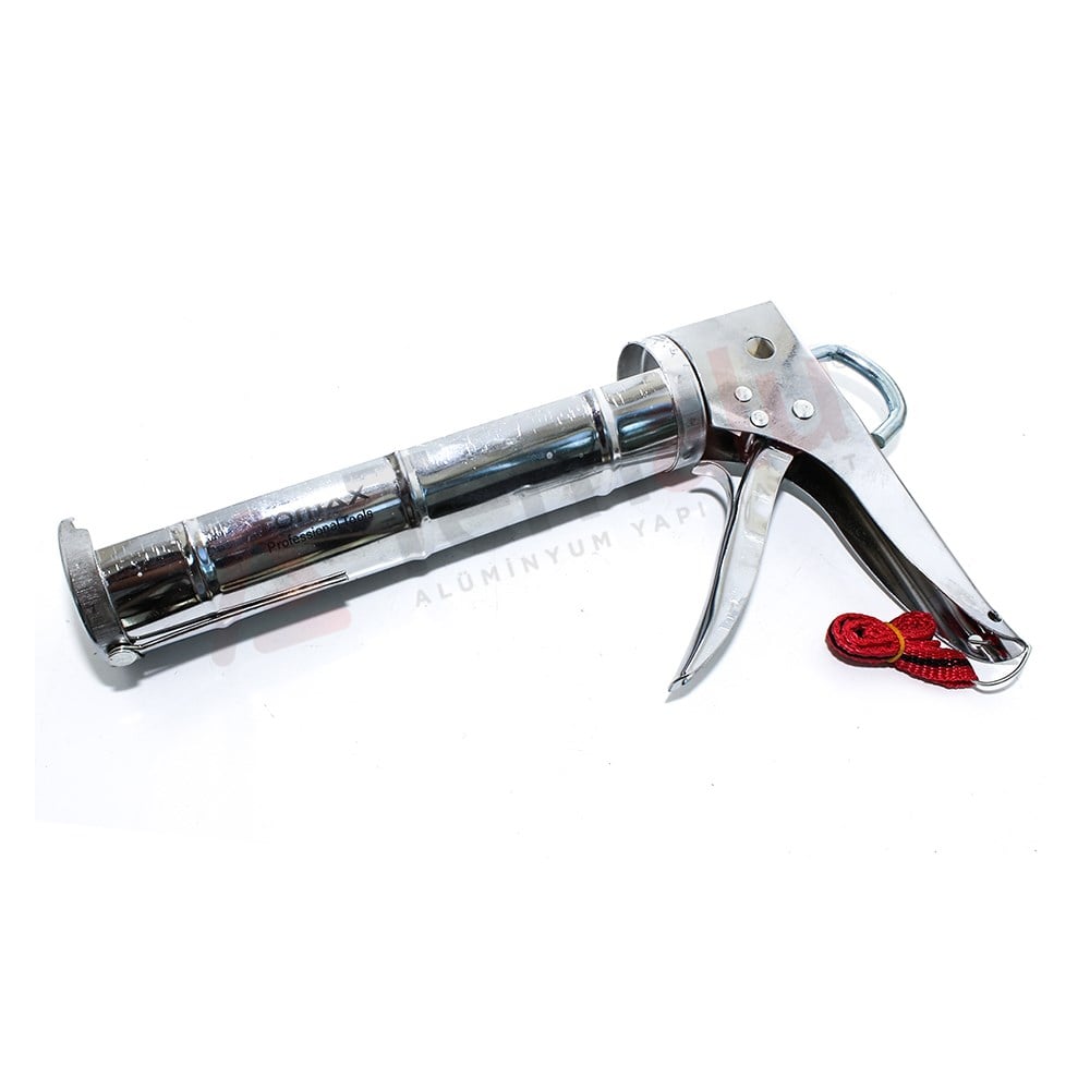 TOMAX Kromajlı Silikon Kartuş Tabancası- 310 ml- Metal  Silikon Tabancası Tomax