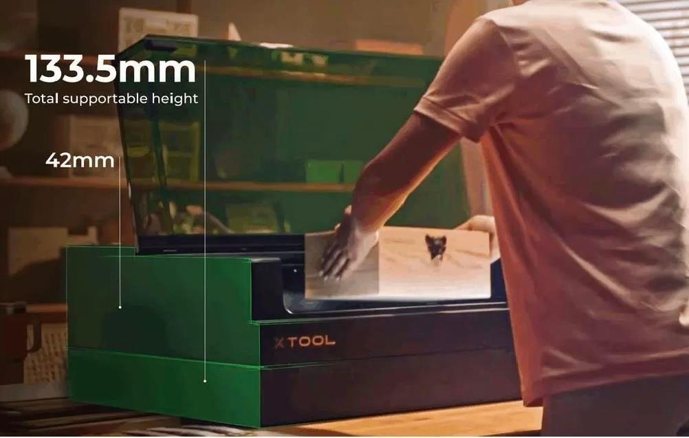 XTOOL Yükseltme Aparatı- Uyumlu Makineler: S1 XTOOL XTOOL