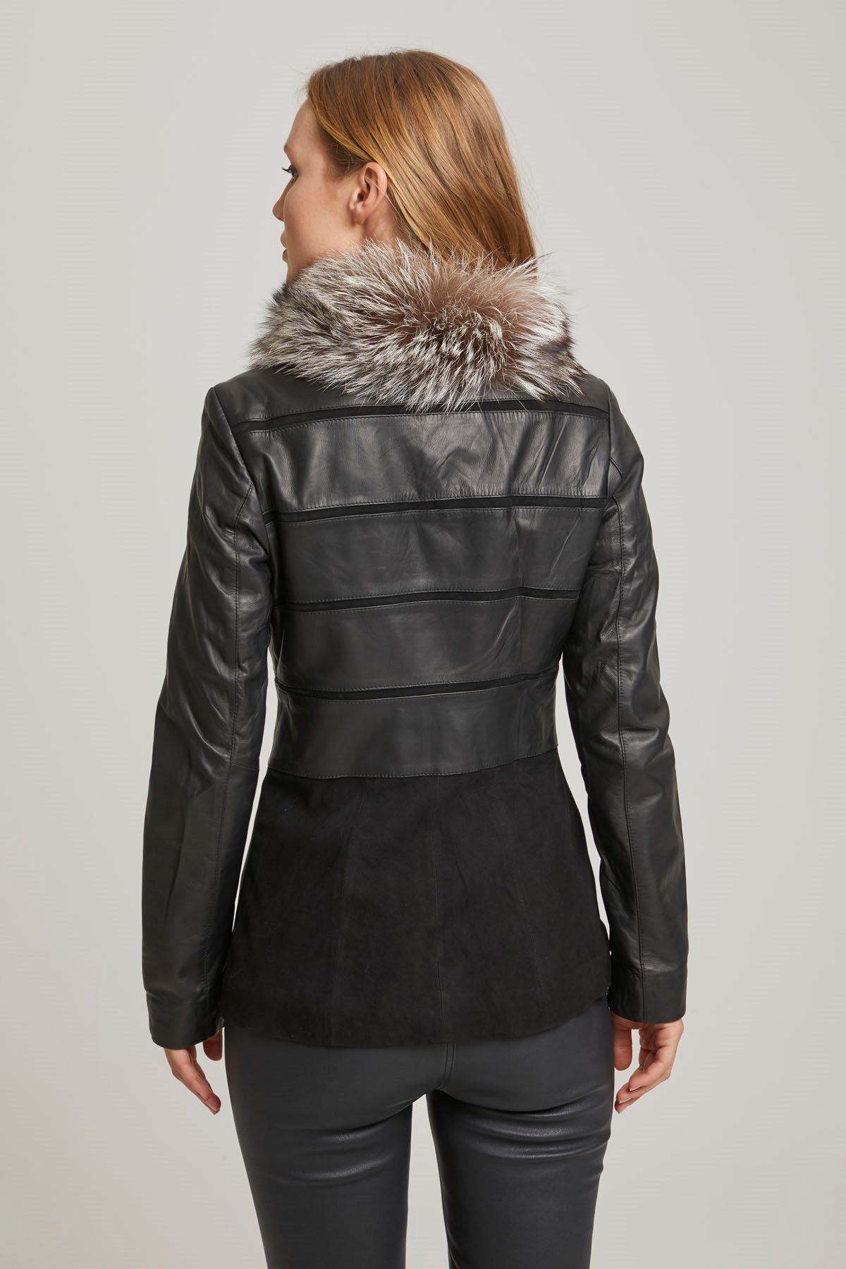 Asia Women's Leather Coat