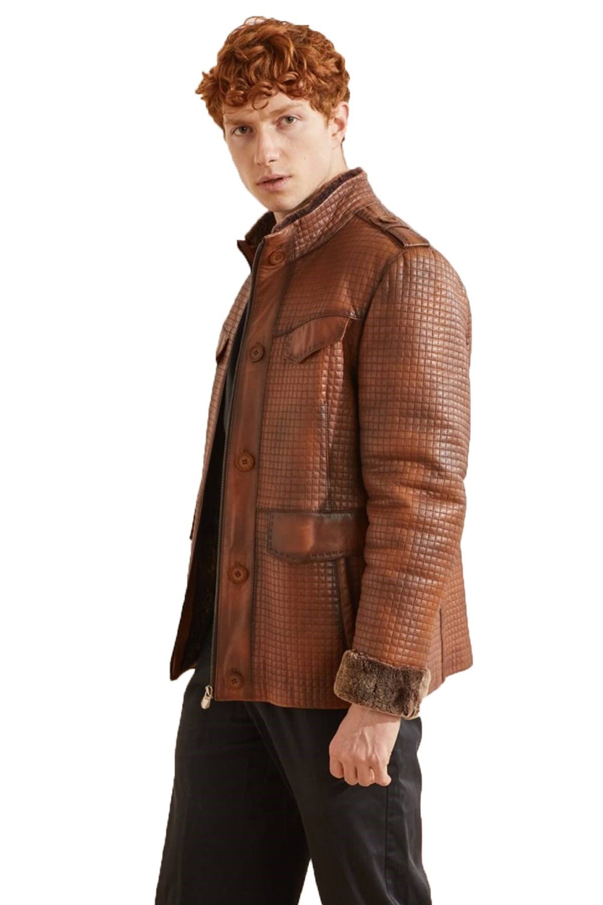 Braxton Men's Fur Coat