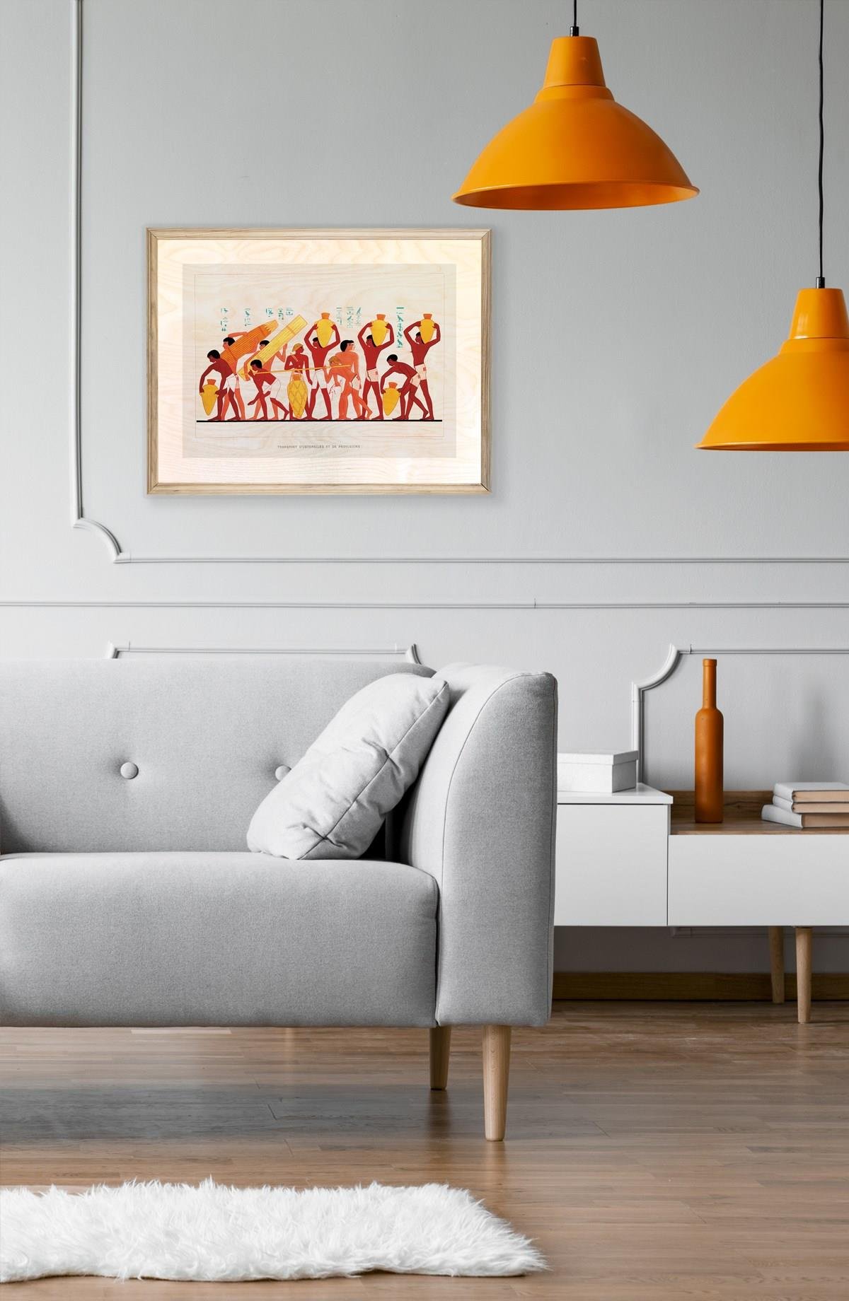 EGYPTIANS Wooden Table