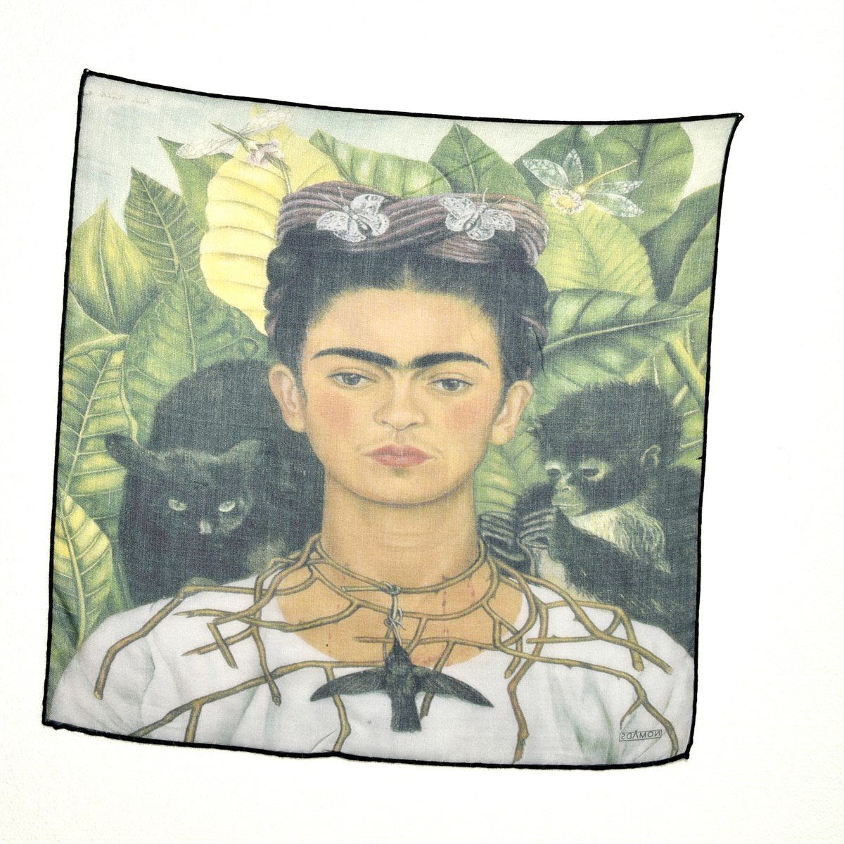 FRİDA KAHLO GREEN DESENLİ BANDANA