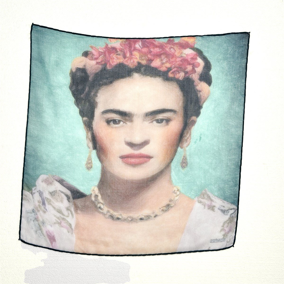 FRİDA KAHLO PORTRE DESENLİ BANDANA