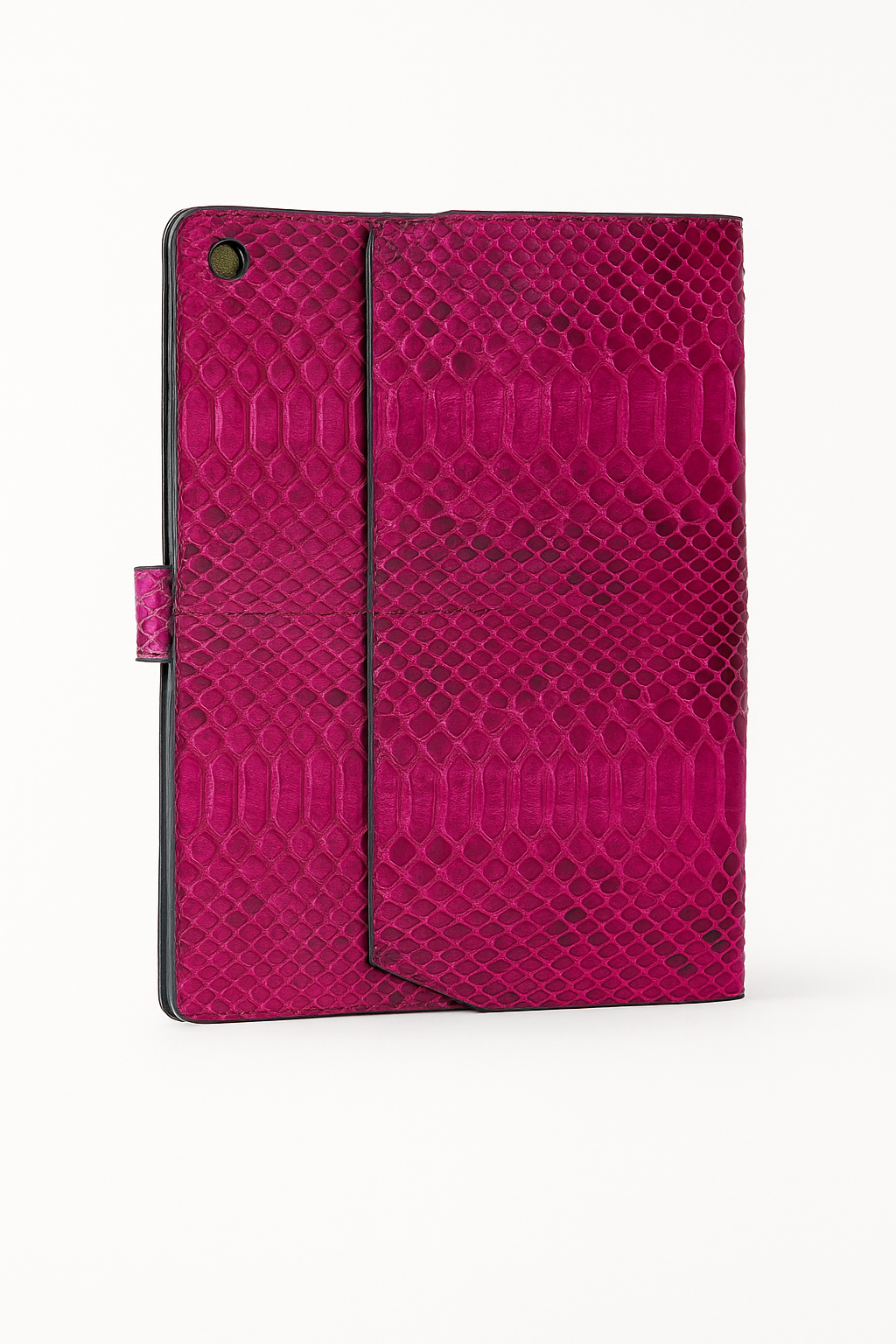 Fuşya Hakiki Yılan Derisi Tablet Kılıfı