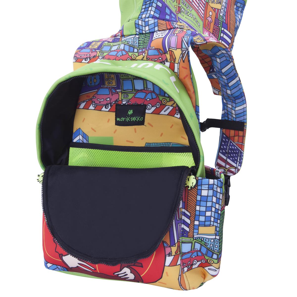 Ikigai City Series New York Hooded Large Backpack