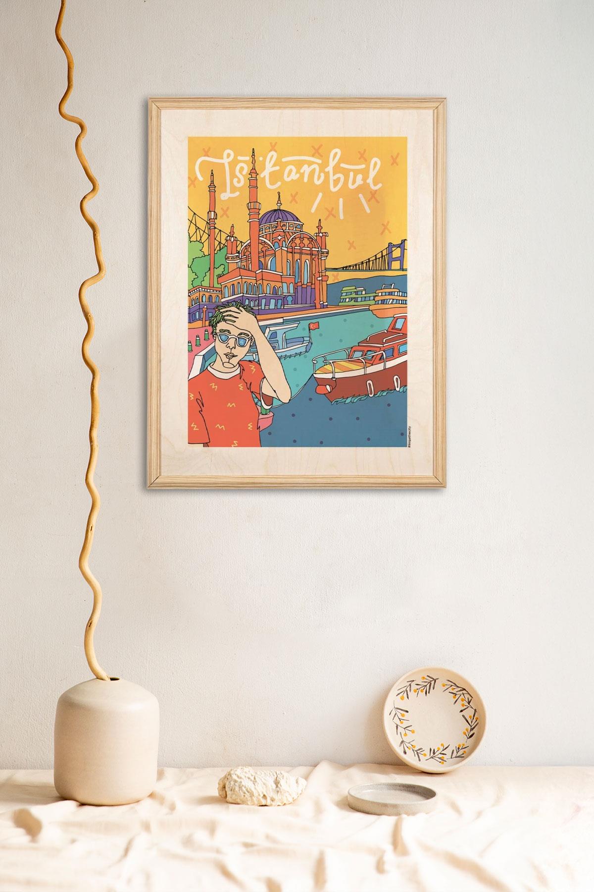 Ikıgaı_İstanbul Man Wooden Table