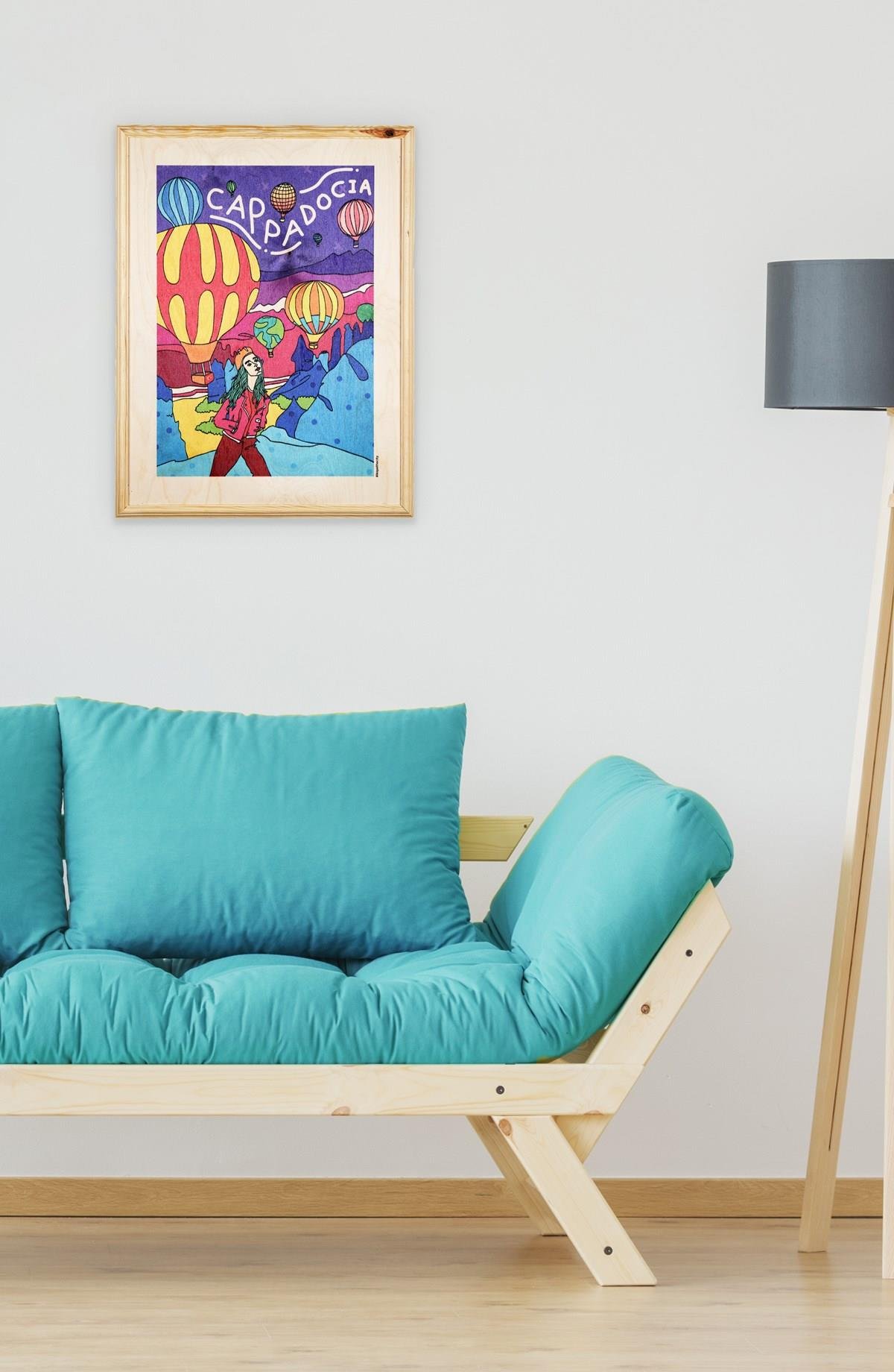 IKIGAI_KAPADOKYA Wooden Table