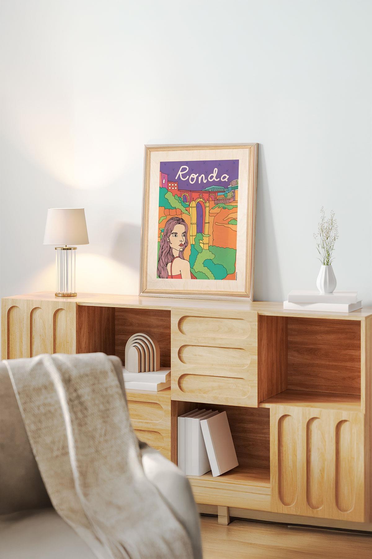 Ikıgaı_Ronda Wooden Table