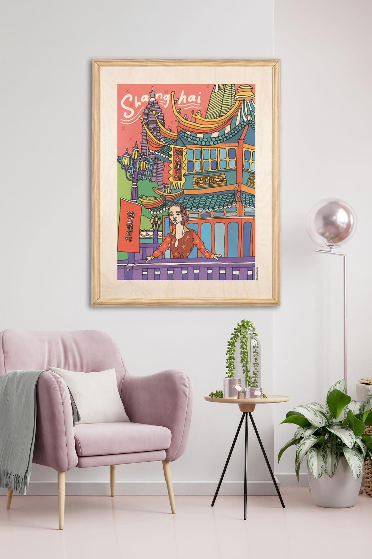 Ikıgaı_Shanghai Wooden Table