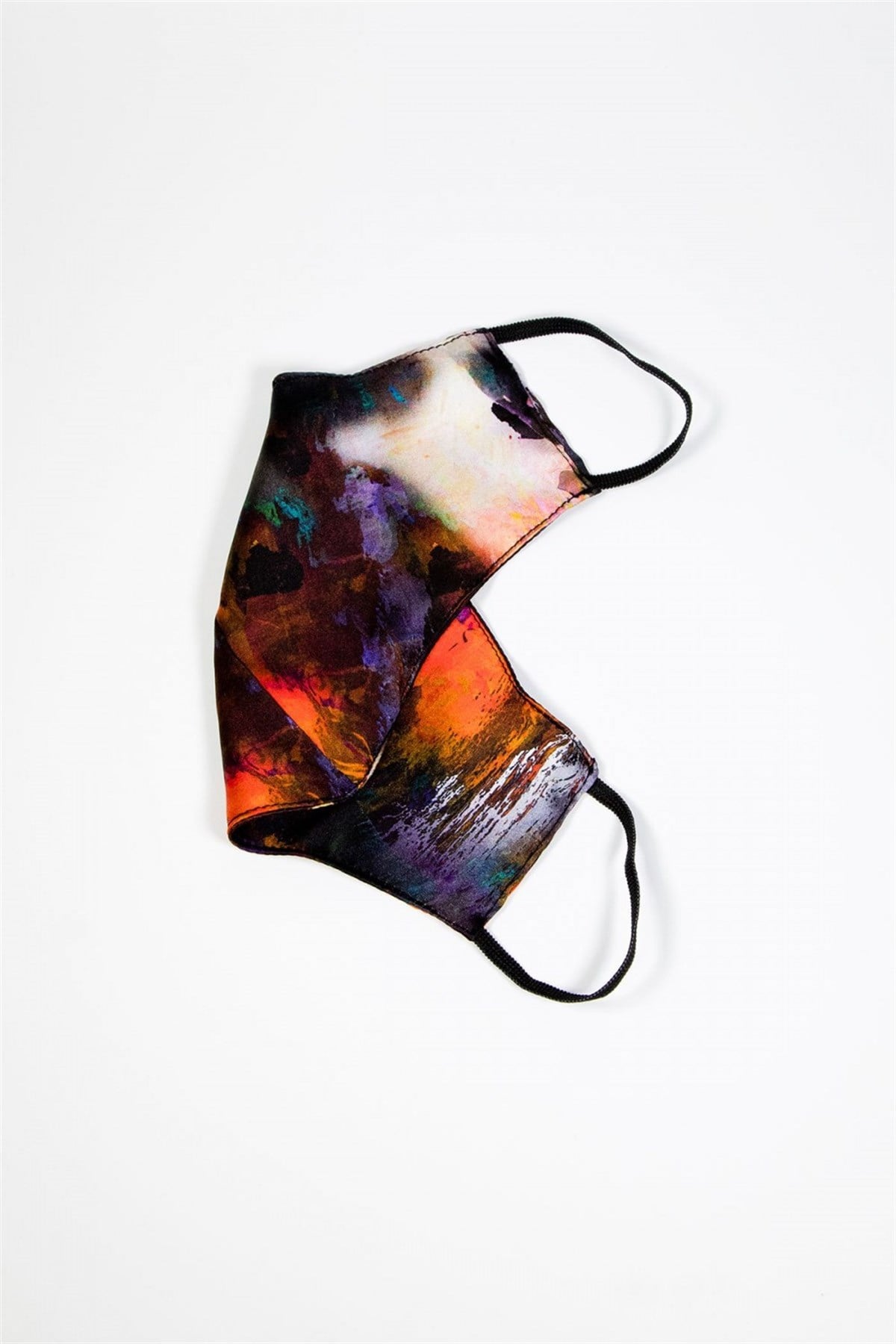 İPEK SARI MASKE ABSTRACT DESEN 1