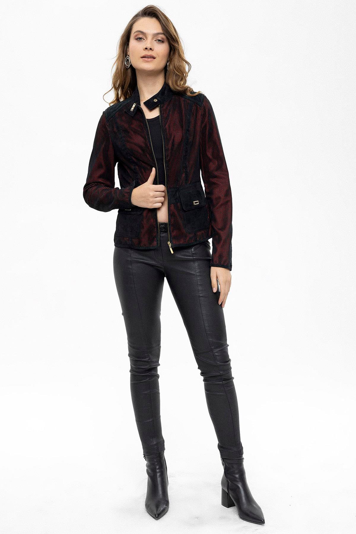 KADIN CEKET SİYAH AZRA 