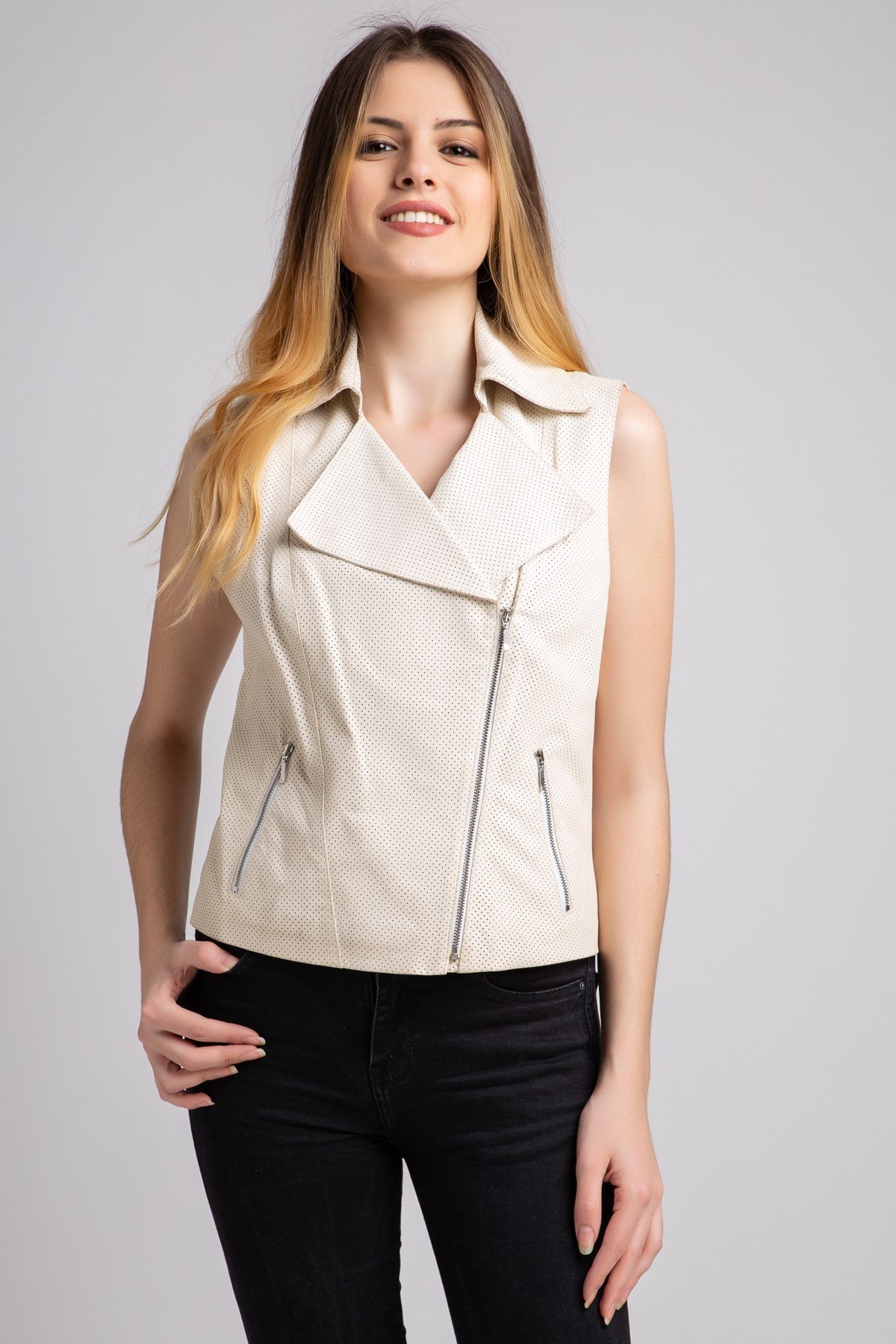 KADIN YELEK BEYAZ FW-4390