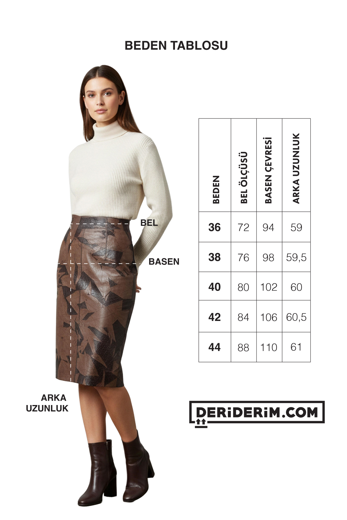 Kahverengi Patchwork Hakiki Deri Kalem Etek